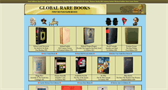 Desktop Screenshot of globalrarebooks.net